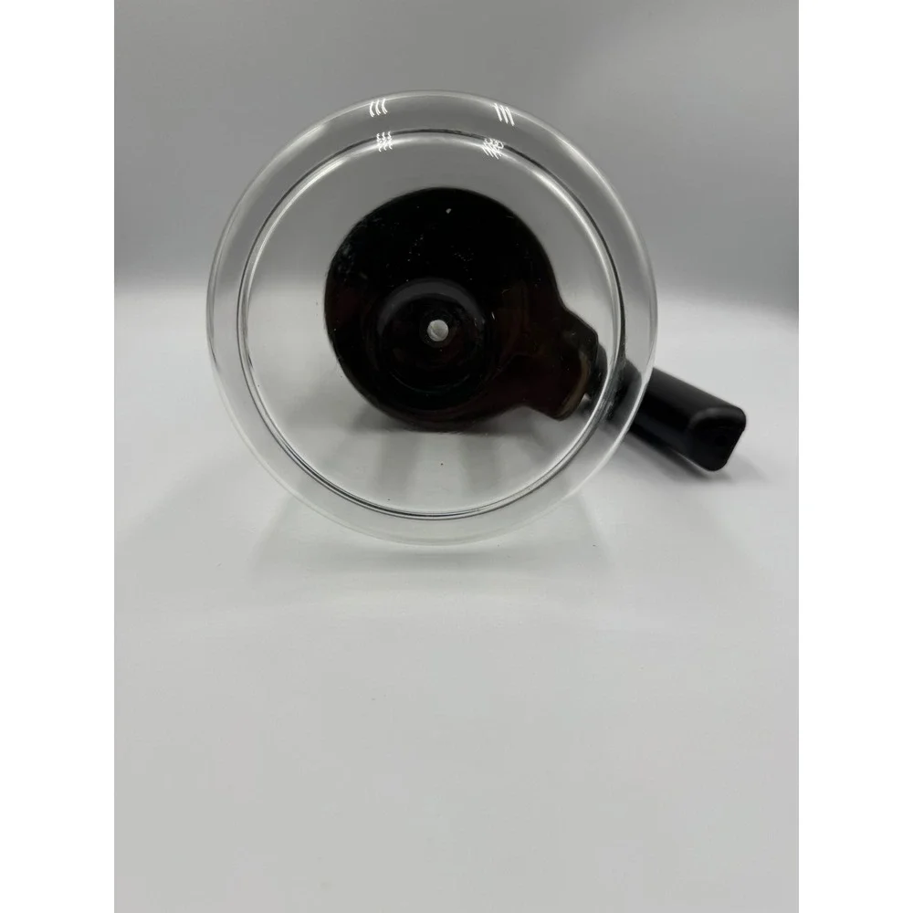 Ninja Coffee Maker Carafe CP301 10-Cup Glass Pot Black Silver Glass Replacement
